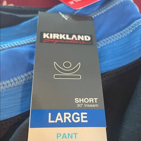 Kirkland Signature Black and Blue Pants - Picture 2 of 5